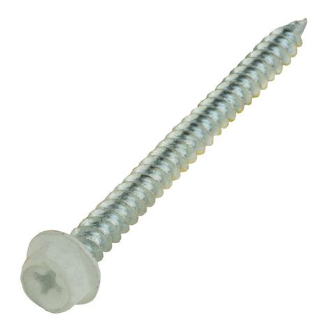 white hex head sheet metal screws|hex screws home depot.